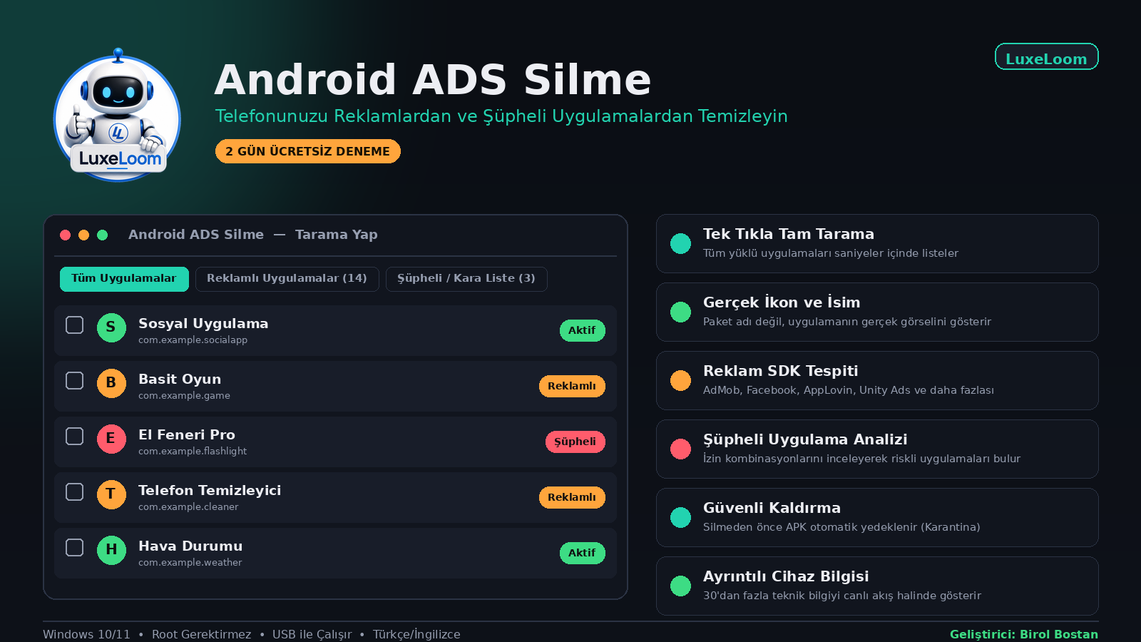 Android ADS Silme